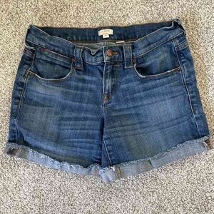 J. Crew Classic Blue Jean Shorts